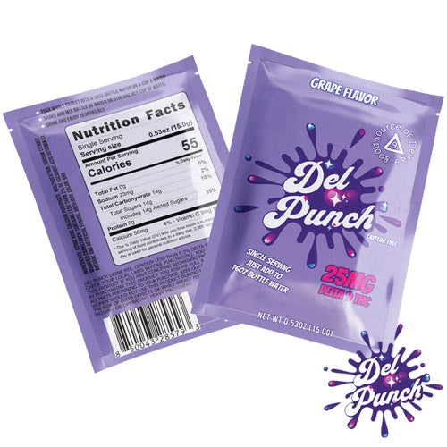 250mg Grape Del Punch D9 Drink Mix