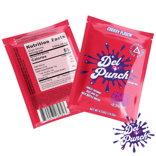 250mg Cherry Del Punch D9 Drink Mix