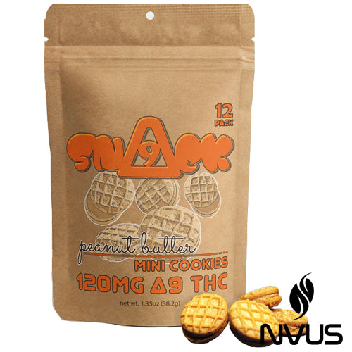 120mg Δ9 Peanut Butter Mini Cookies