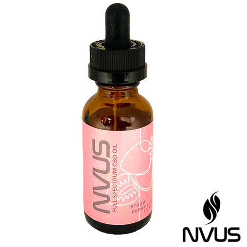 1000mg Strawberry Full Spectrum CBD Tincture