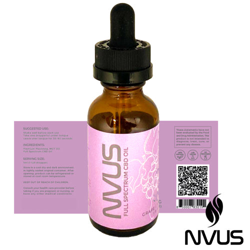 1000mg Grape Full Spectrum CBD Tincture