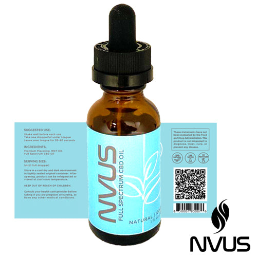 1000mg Natural Full Spectrum CBD Tincture