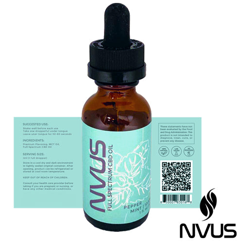1000mg Peppermint Full Spectrum CBD Tincture